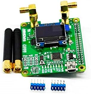 MMDVM Duplex Hotspot Module Dual Hat V1.5.2 Support P25 DMR YSF NXDN DMR Slot 1 + Slot 2 for Raspberry pi with USB Port (with OLED)