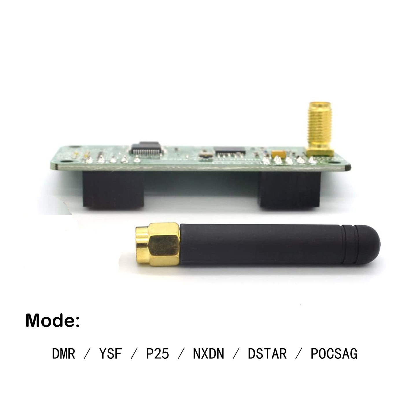 MMDVM Hotspot Board (V1.5.2) + Antenna Support UHF VHF Support P25 DMR YSF DSTAR NXDN POCSAG for Raspberry Pi-Zero W, 2W, Pi 3, 3B, 3B +, 4