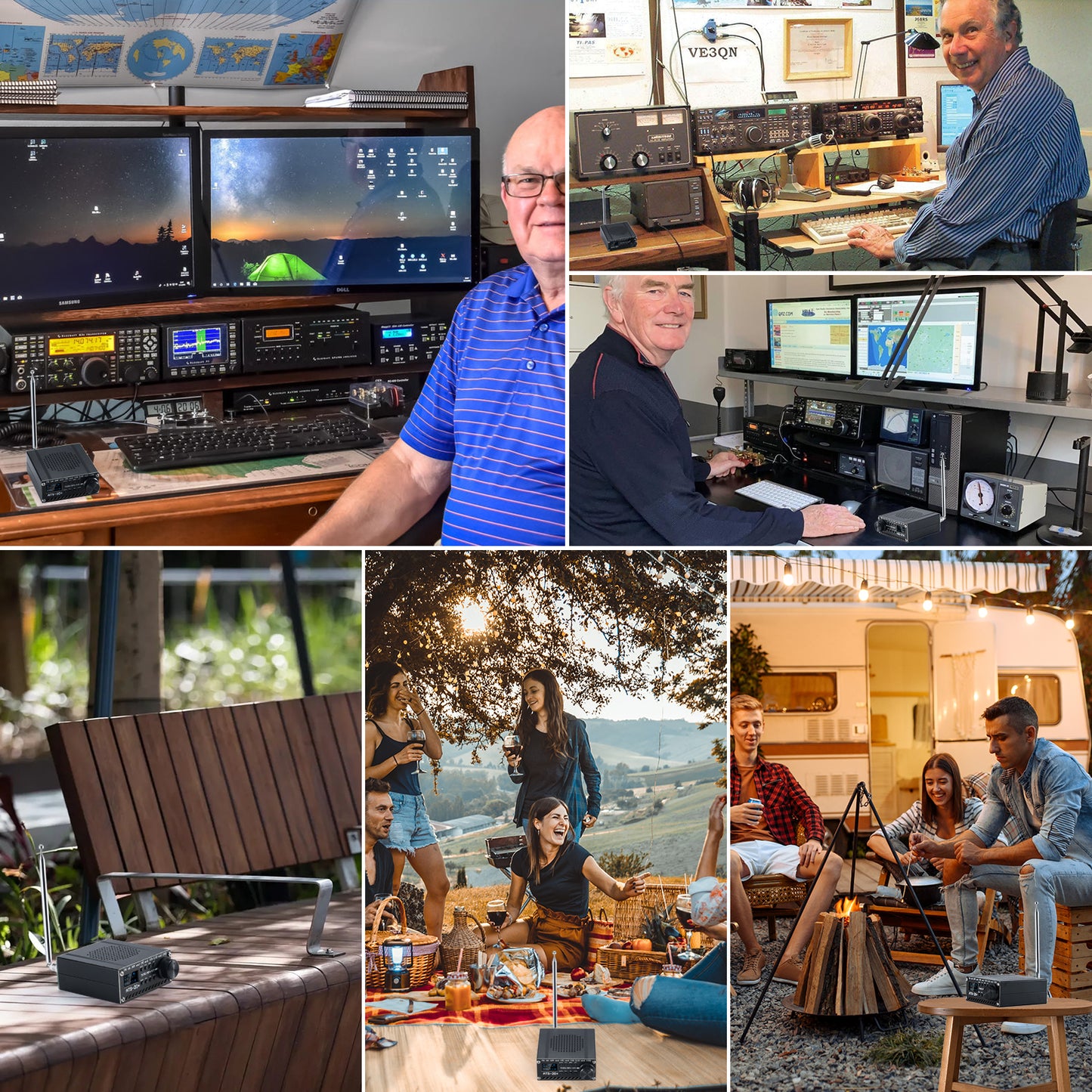 Si4732 ATS-20+ Portable Shortwave Radio Receiver, GOOZEEZOO FM AM (MW SW) LW SSB (LSB USB) Full Band Radio Receiver, Big Speaker & Best Reception