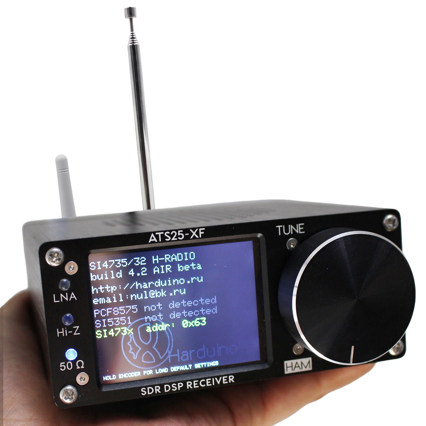 GOOZEEZOO 2025 Si4732-A10 ATS25-XF V4.2 Portable Shortwave Radio Receiver Adds CW, FT8, RTTY, PSK, Hell Decoding Function WiFi Function FM LW AM SSB RDS Full Band Radio Receiver with 2pcs Donut Antenna