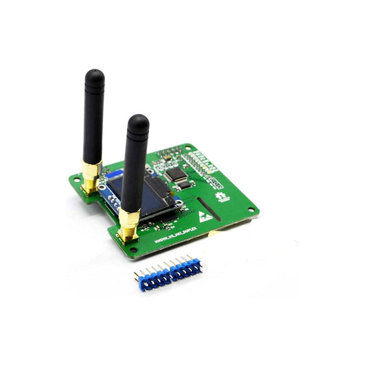 MMDVM Duplex Hotspot Module Dual Hat with 0.96 OLED Display V1.47 Support P25 DMR YSF NXDN DMR Slot 1 + Slot 2 for Raspberry pi (with OLED)