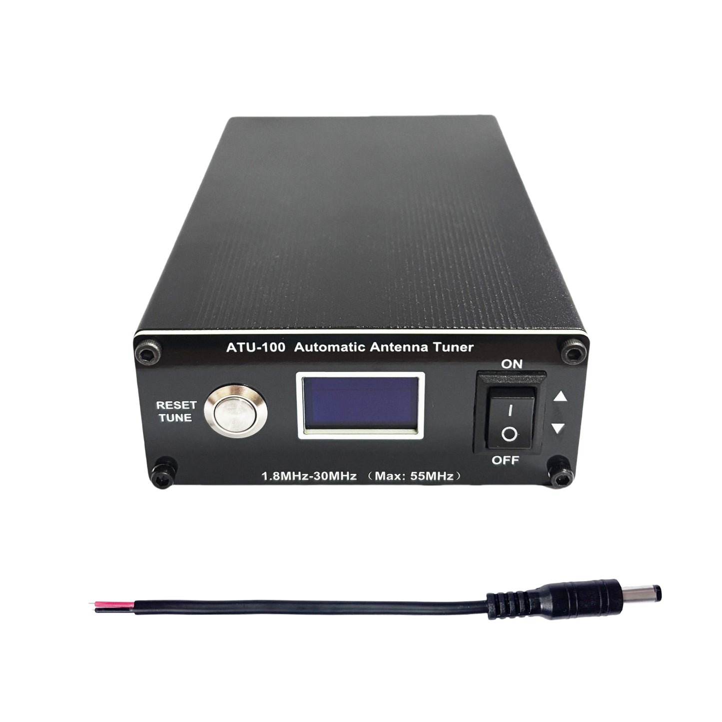 GOOZEEZOO V3.2 ATU-100 EXT Automatic Antenna Tuner for Ham Radio – 1.8-55MHz, Low SWR Tuner, Impedance Matching, Compact Design, Works with Amateur Radio Equipment, Ideal for POTA/SOTA/DX