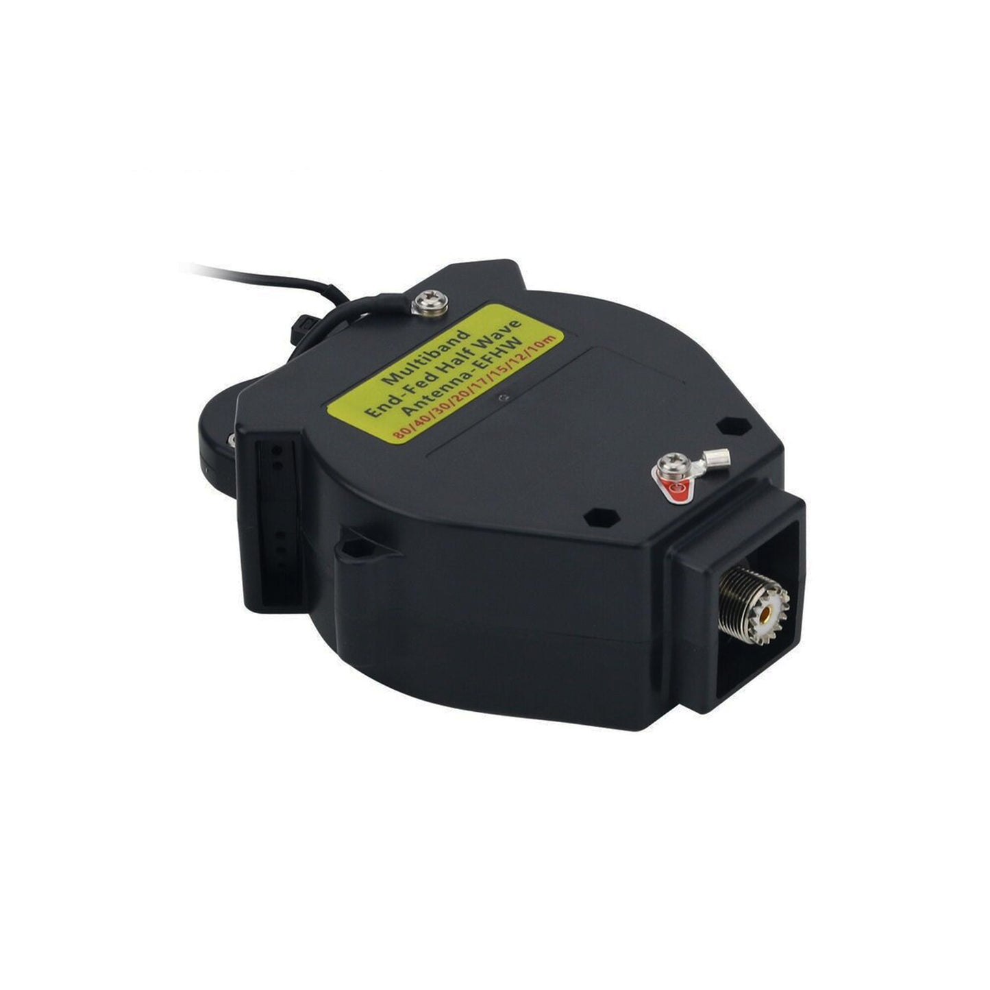 JYR8010-400W End Fed Half Wave Antenna, 400W Shortwave Radio Antenna 8 Band 10m 12m 15m 17m 20m 30m 40m 80m Long Wire Antenna, 1:64 Balun No Tuning