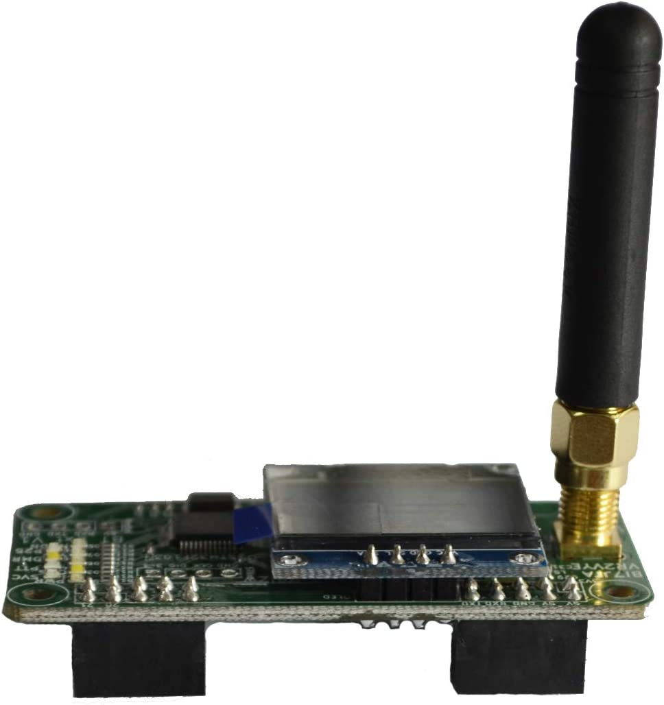 MMDVM Hotspot Board (V1.5.2) + Antenna Support UHF VHF Support P25 DMR YSF DSTAR NXDN POCSAG for Raspberry Pi-Zero W, Pi 3 (OLED Board)