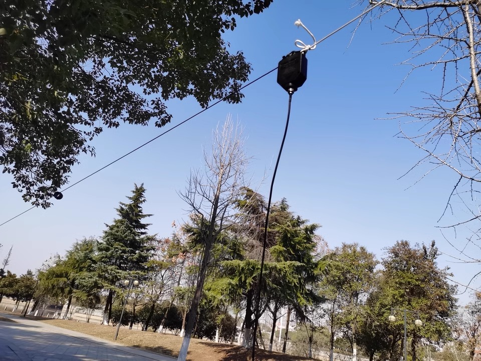 GOOZEEZOO JYR4010-1000W End Fed Half Wave Antenna, 1000W Shortwave Radio Antenna, 4 Band 10m 15m 20m 40m Long Wire Antenna, 1:64 Balun No Tuning