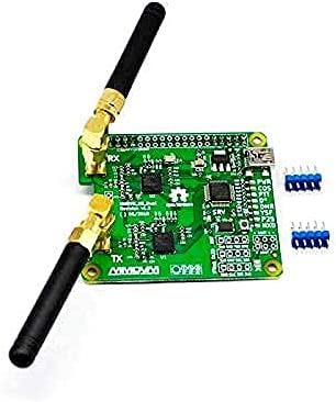 MMDVM Duplex Hotspot Module Dual Hat V1.5.2 Support P25 DMR YSF NXDN DMR Slot 1 + Slot 2 for Raspberry pi with USB Port (Without OLED)