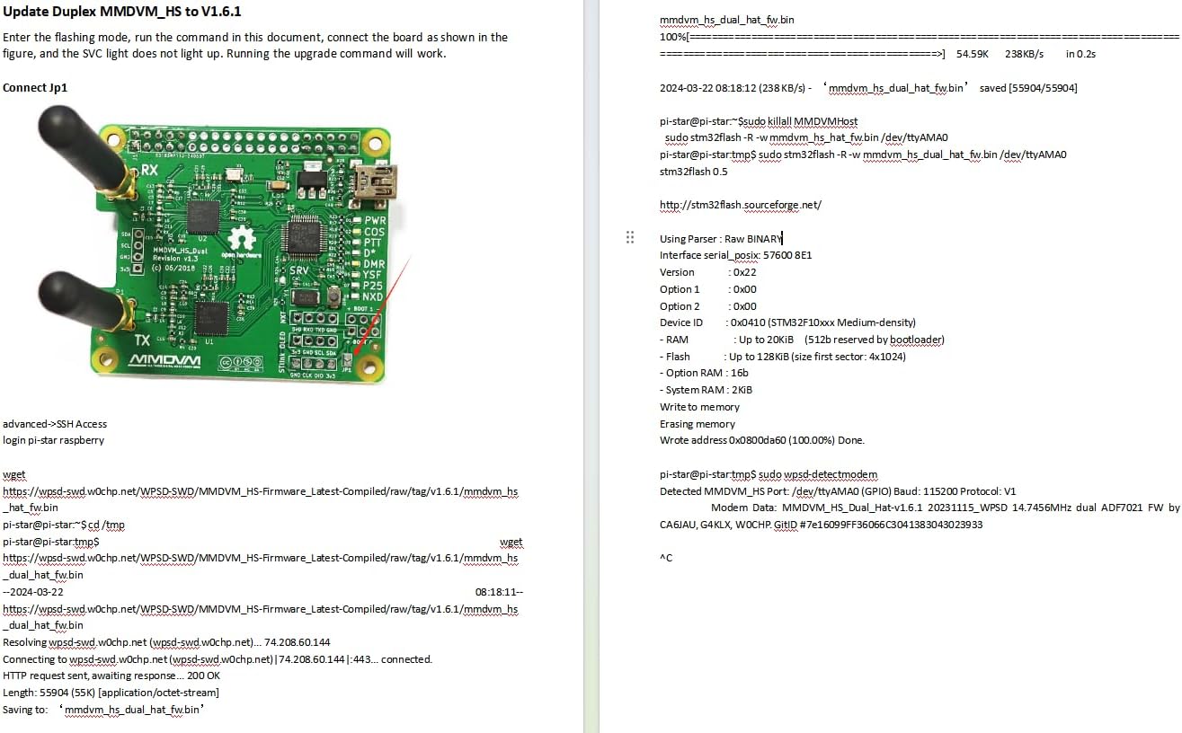 MMDVM Duplex Hotspot Module Dual Hat V1.5.2 Support P25 DMR YSF NXDN DMR Slot 1 + Slot 2 for Raspberry pi with USB Port (Without OLED)