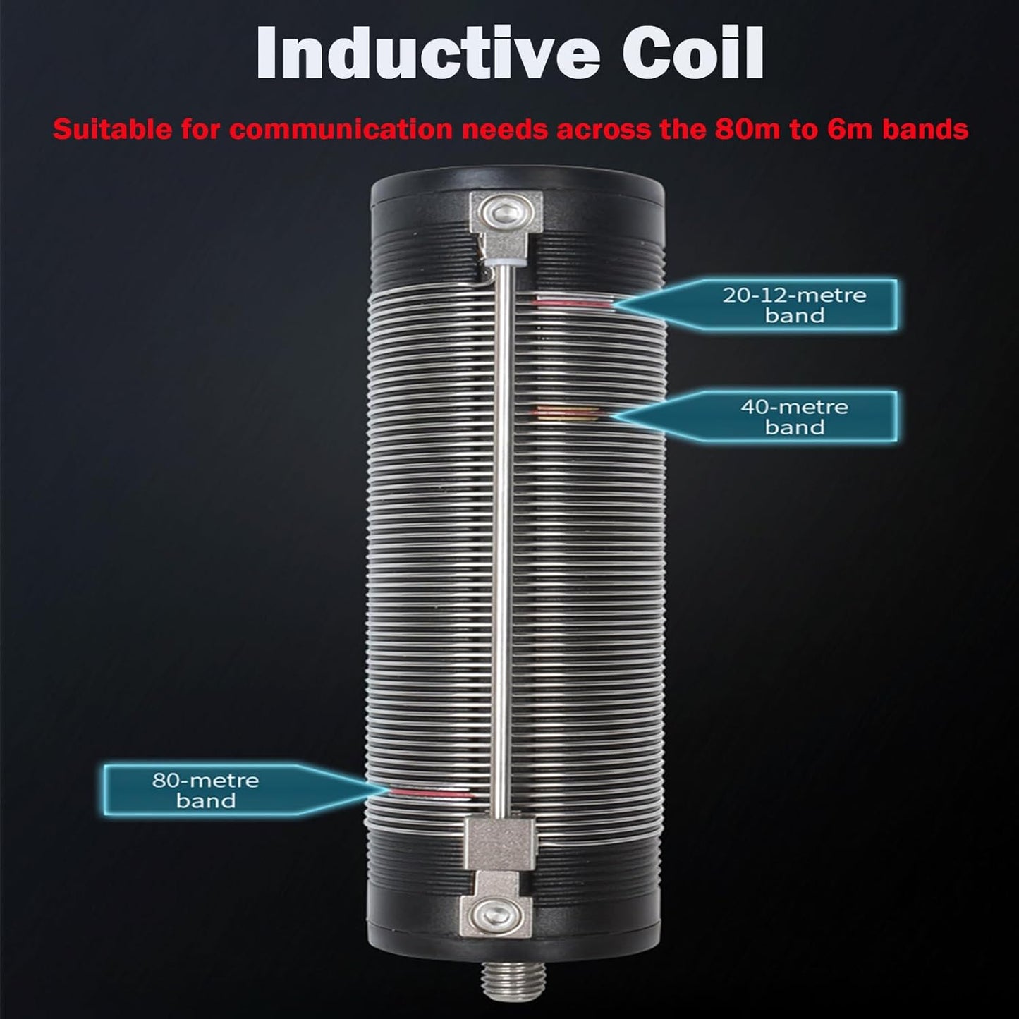 GOOZEEZOO JPC-350 Induction coil forJPC-350 HF Vertical Antenna