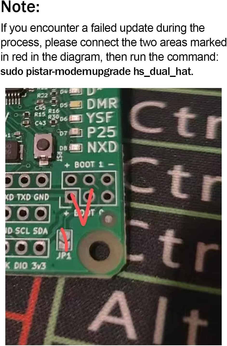 MMDVM Duplex Hotspot Module Dual Hat V1.5.2 with 0.96 OLED Display Support P25 DMR YSF NXDN DMR Slot 1 + Slot 2 for R Pi 1, 2/2b, 3/3b/3b+, 4/4b, Pi Zero, Zero 2W with USB Port (with OLED)