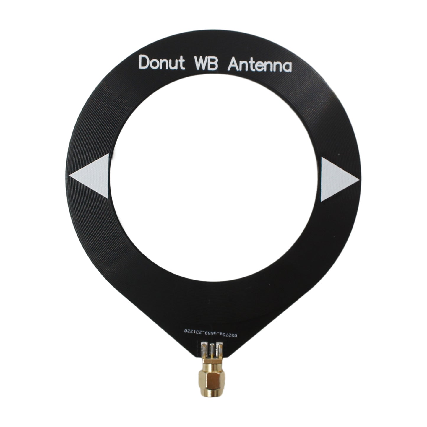 Donut WB Antenna, GOOZEEZOO 10KHz - 180MHz Mini Loop Antenna for Ham Radio Suitable for All Models of Radios, Walkie Talkies, SDR with Low Impedance Converter Built-in 600mAh Battery