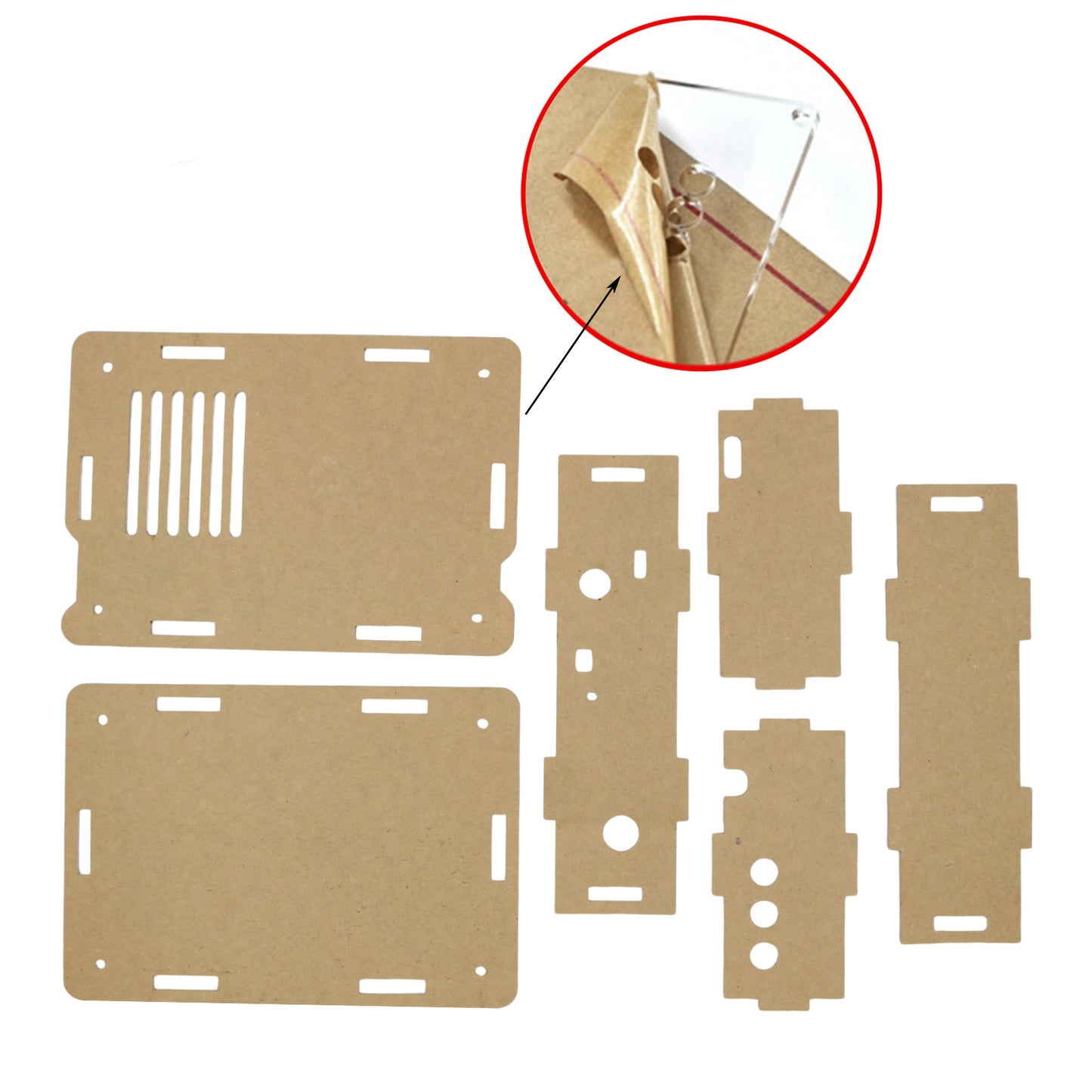 DIY Radio Kit Portable Shortwave Radio Receiver FM AM MW SW Air SSB LSB USB Full Band Radio Receiver for Hams with AM/SW Donut Antenna & Hi-Z Amplifier