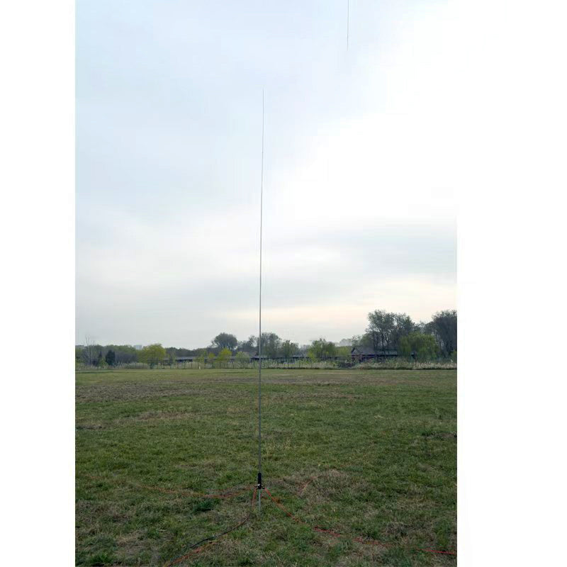 Portable GP Antenna for Ham Radio 14-30MHz 200W Full Band Tuned Antenna for USDX Radio Reception & Transmission (5 meters/16.4 Ft)