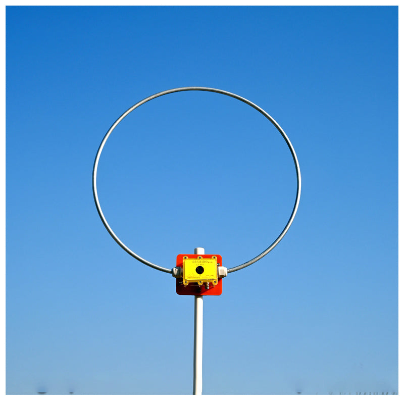 LF-901 Portable Shortwave Radio Antenna, Active Loop Antenna 10KHz-30MHz All Band Radio Antenna, MW: 520-1710KHz SW: 2.3-30MHz 20W Telescope Receiving Antenna with 3000mAh Battery