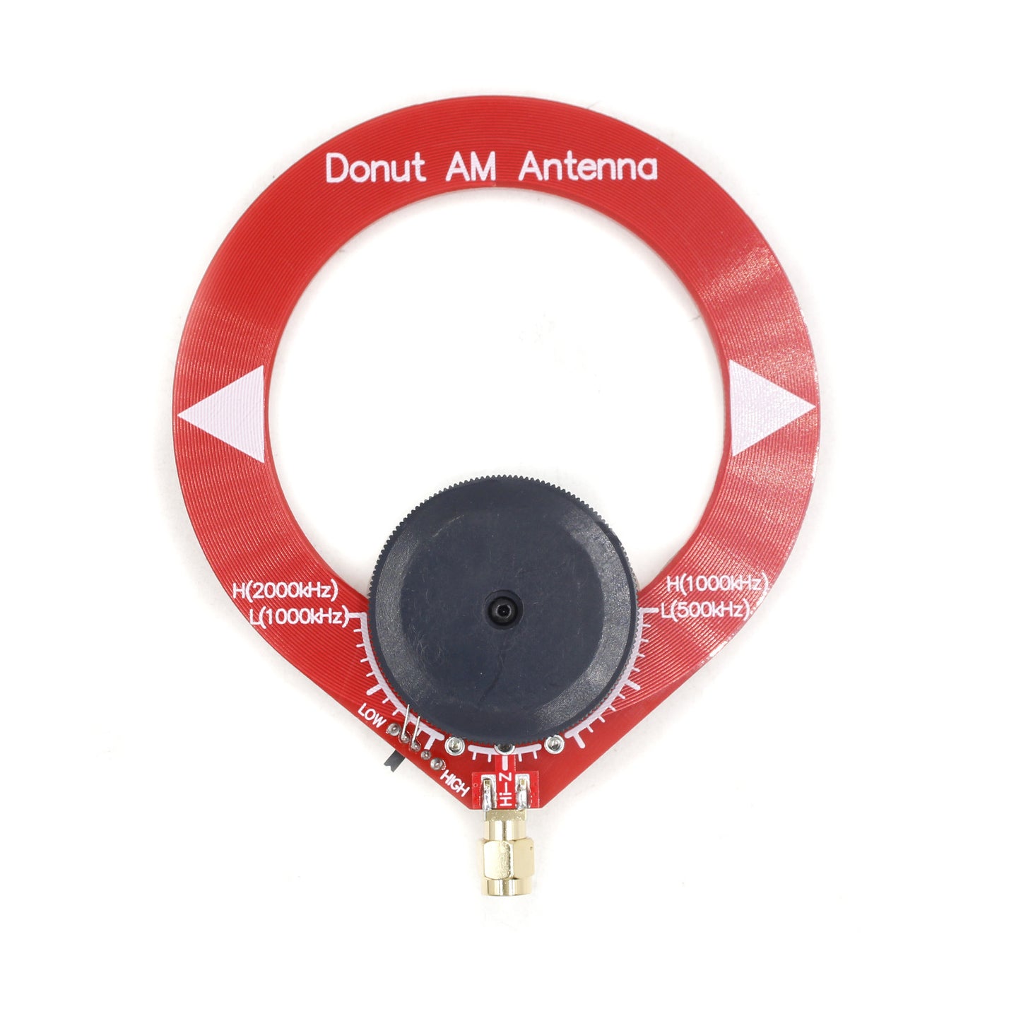 Donut AM Mini Loop Antenna Replacement for HFDY DSP1 DSP2 Malachite Receiver 500kHz-2000kHz