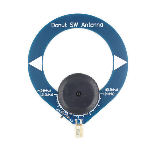 Donut SW Mini Loop Antenna Replacement for HFDY DSP1 DSP2 Malachite Receiver 4MHz-24MHz