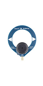 Donut SW Mini Loop Antenna Replacement for HFDY DSP1 DSP2 Malachite Receiver 4MHz-24MHz