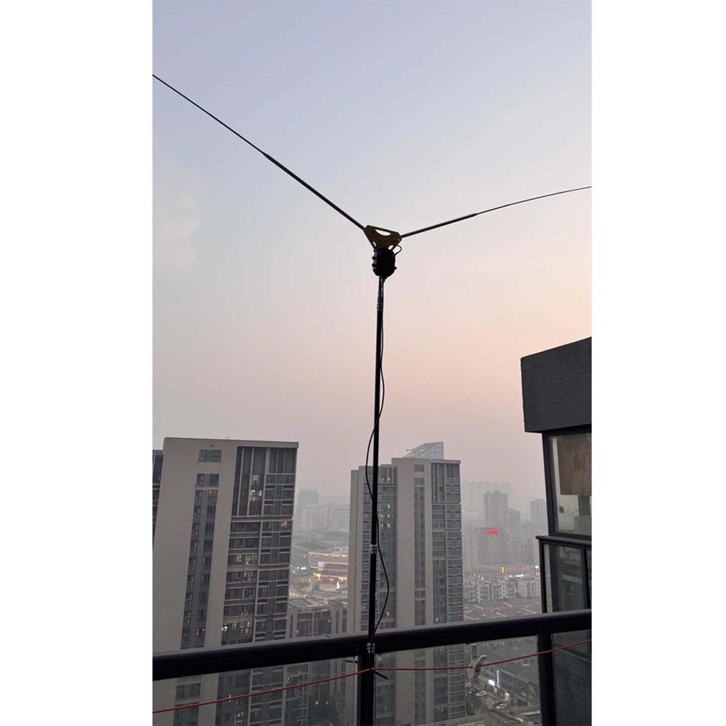 Upgraded 2000W HF End Fed Antenna, 1-54MHz CW FM AM FT4 FT8 SSB End Fed Half Wave Radio Antenna Dipole, Inverted V, and Positive V for High Power 1:1