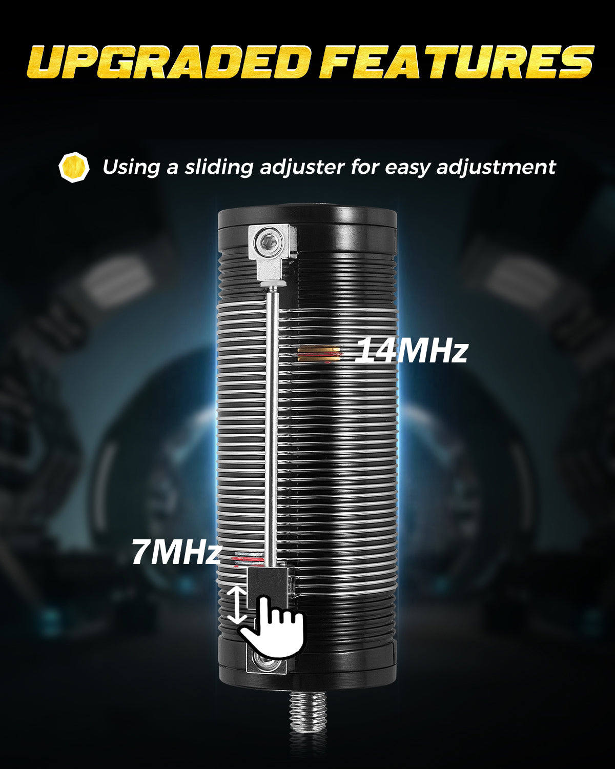 GOOZEEZOO JPC-12 Induction coil for JPC-12 JPC-7 HF Vertical Antenna