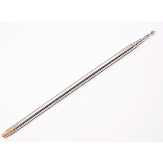 GOOZEEZOO 1pc 201 Stainless Steel Whip Antenna Pull Rod for JPC-12 HF Antenna 2.5m M10 External Thread Antenna