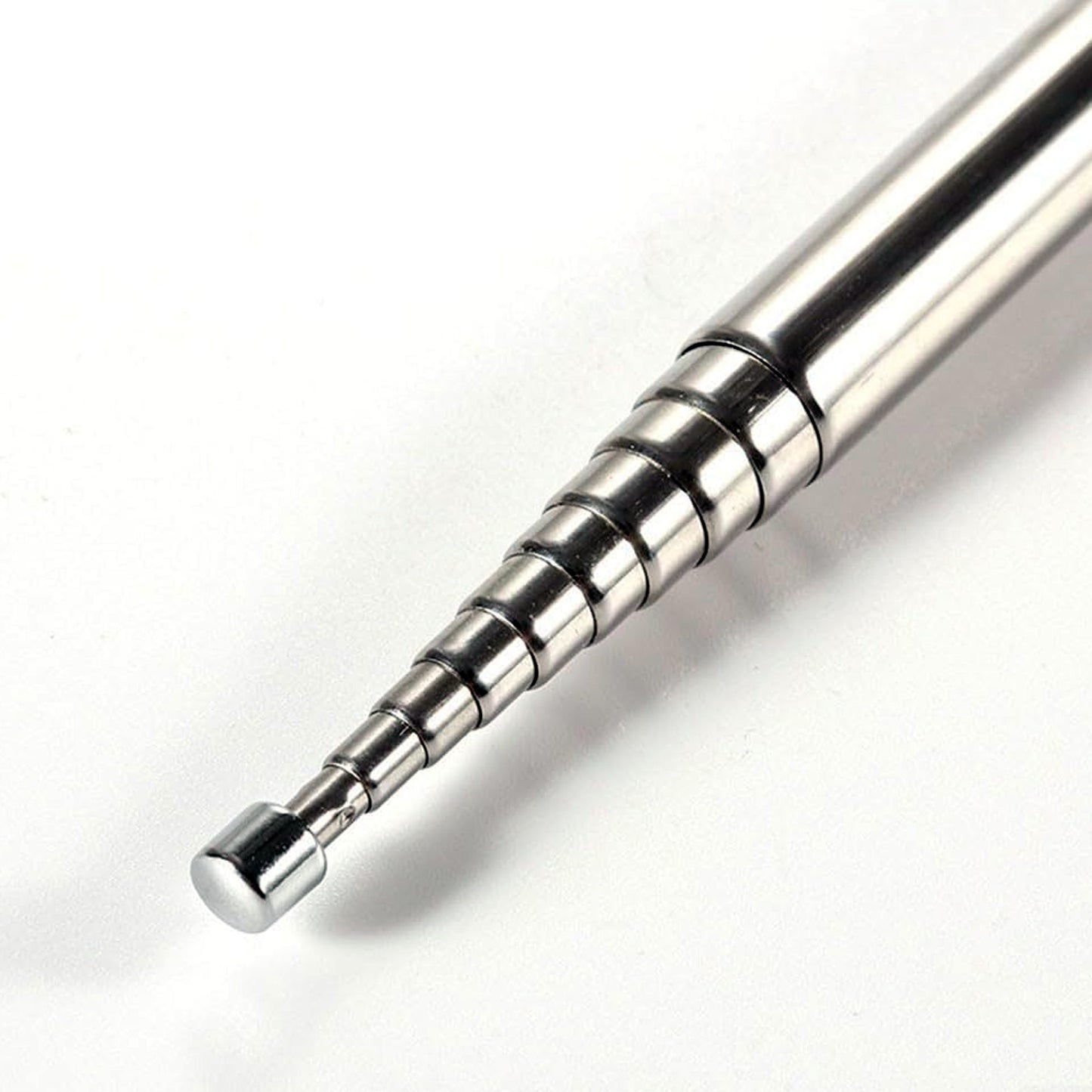 GOOZEEZOO 1pc 201 Stainless Steel Whip Antenna Pull Rod for JPC-12 HF Antenna 2.5m M10 External Thread Antenna