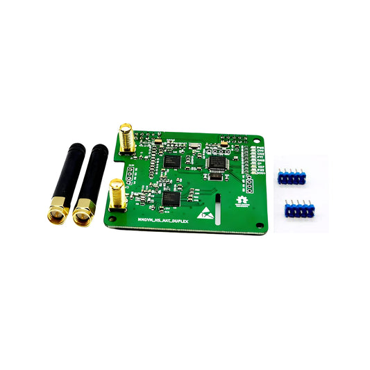 GOOZEEZOO V1.5.2 MMDVM Duplex Dual Hotspot Hat Supports DMR Slot1+Slot2/P25/D-Star/YSF/NXDN, VHF&UHF Coverage, Pre-flashed Firmware, Compatible with Raspberry Pi